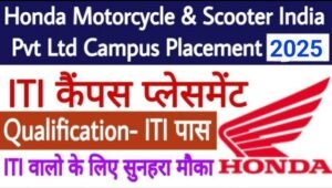 Honda Motorcycle & Scooter India Pvt. Ltd. Campus Placement