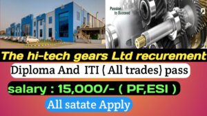 Hi-Tech Gears Ltd & 3 Other Company’s Campus Placement