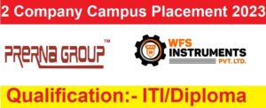 Prerna Groups Noida & WFS Pvt Ltd Agra Campus Placements