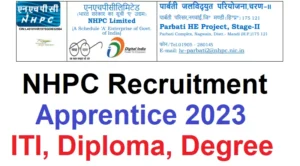 NHPC Limited Apprenticeship Recruitment