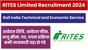 RITES Limited Recruitment