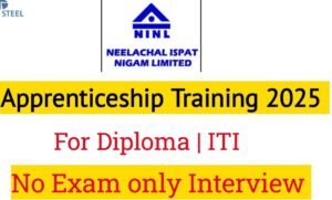 Neelachal Ispat Nigam Limited Recruitment